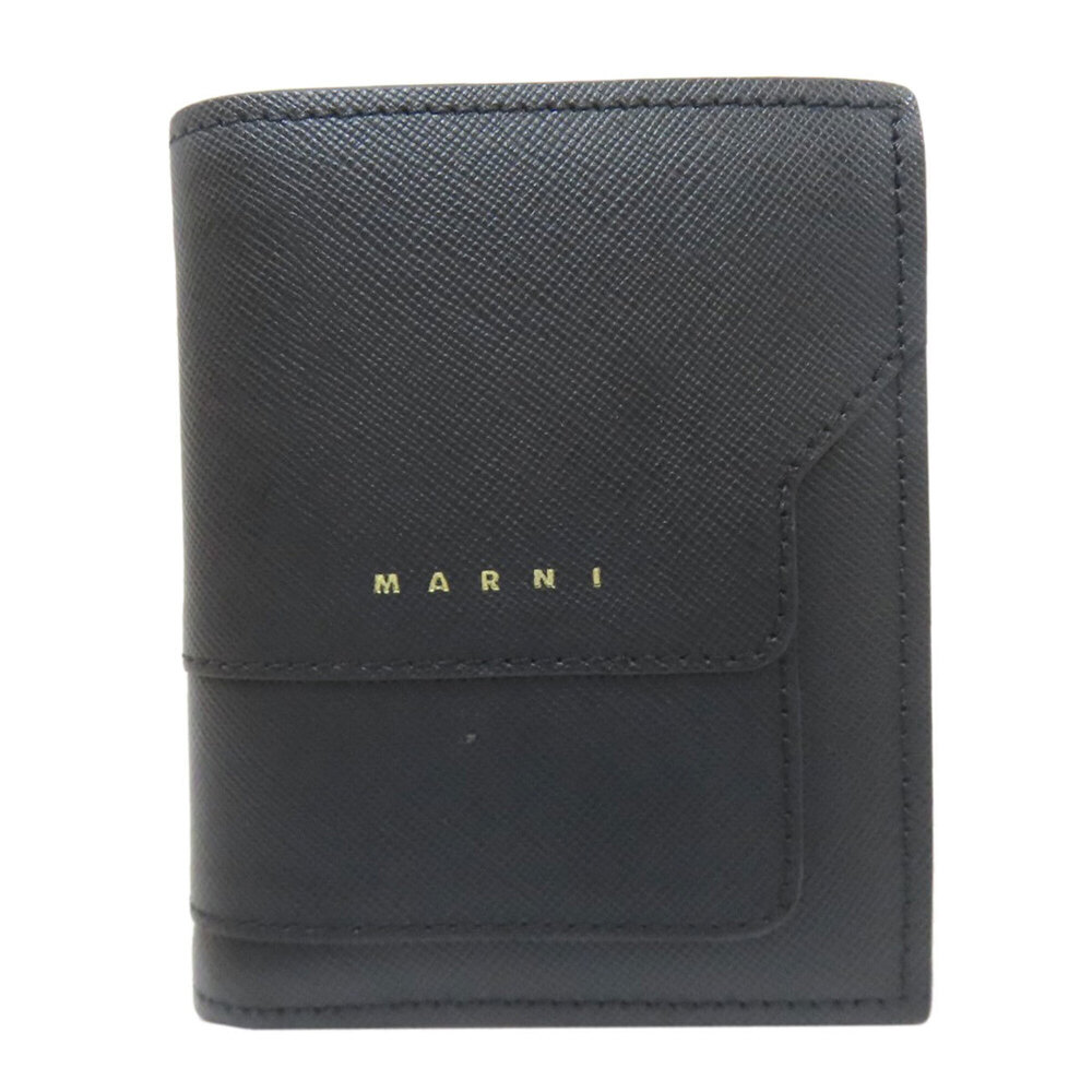 Marni Logo Bi-fold Wallet, Leather, Women's